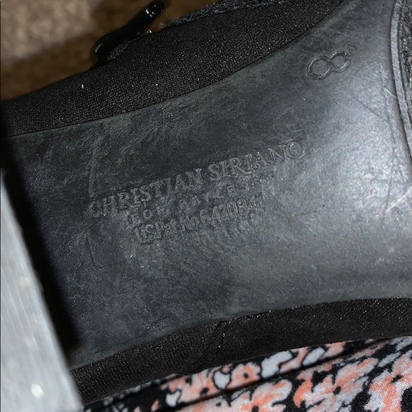 Black booties size 8 - Picture 4 of 4